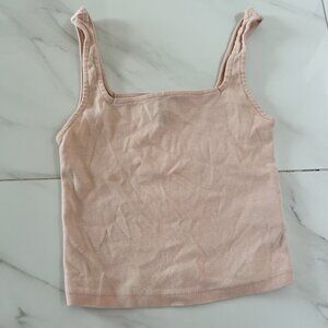 Light Pink Forever 21 Basic Tank Top
